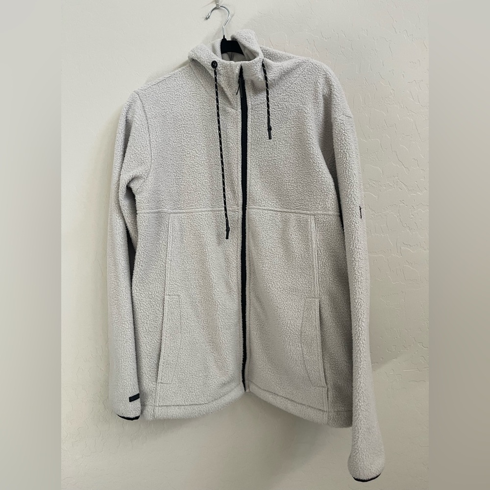 Billabong Off White Sherpa Jacket